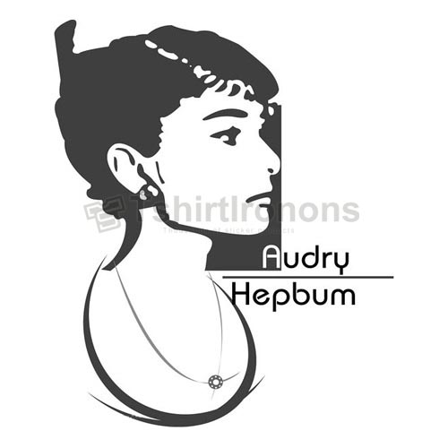 Audrey Hepburn T-shirts Iron On Transfers N7114 - Click Image to Close